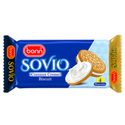 Bonn Sovio Vanilla Biscuits Coconut Cream 36g – Case of 144