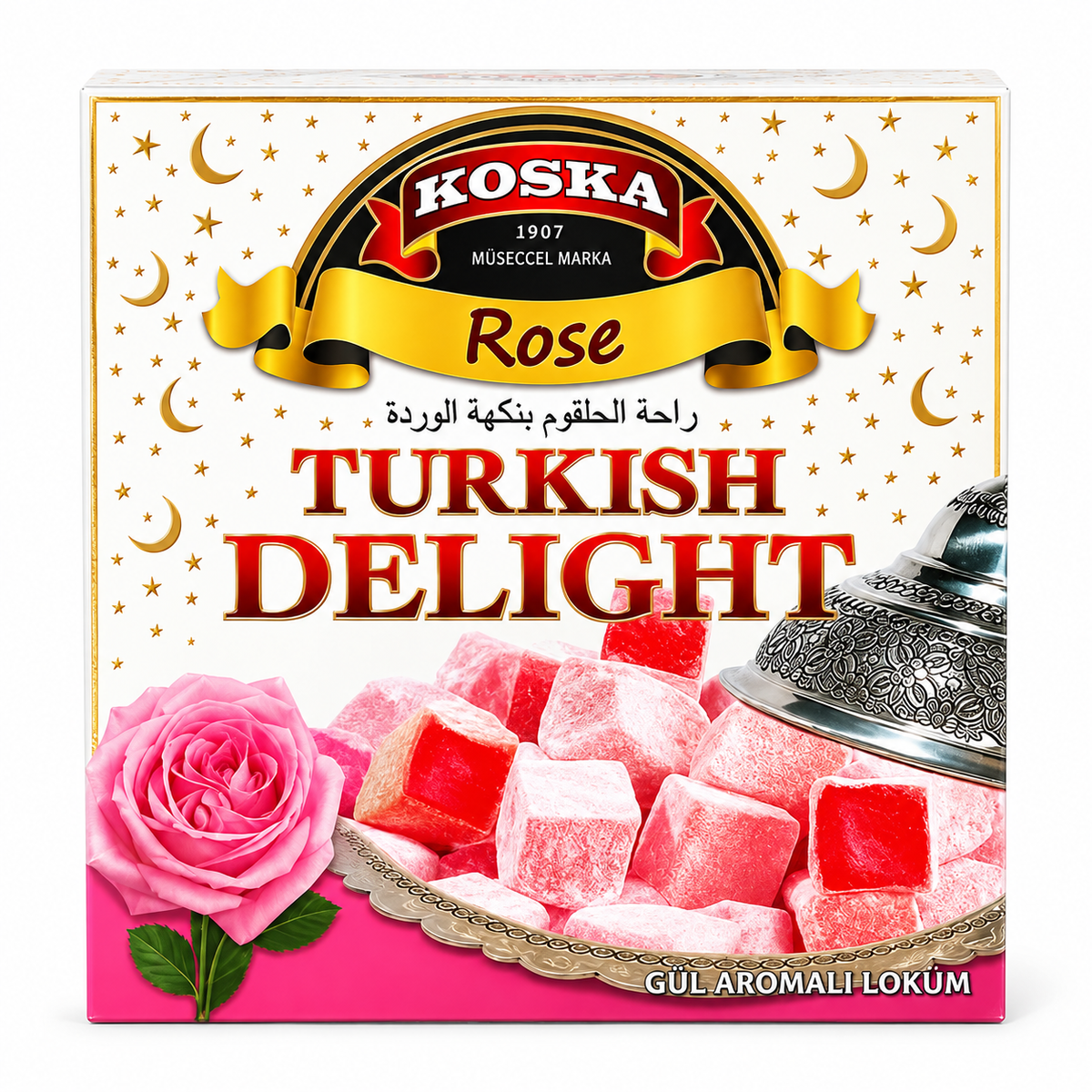 Koska Rose Turkish Delight 200g