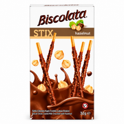 Biscolata Stix Hazelnut 32g – Box of 12