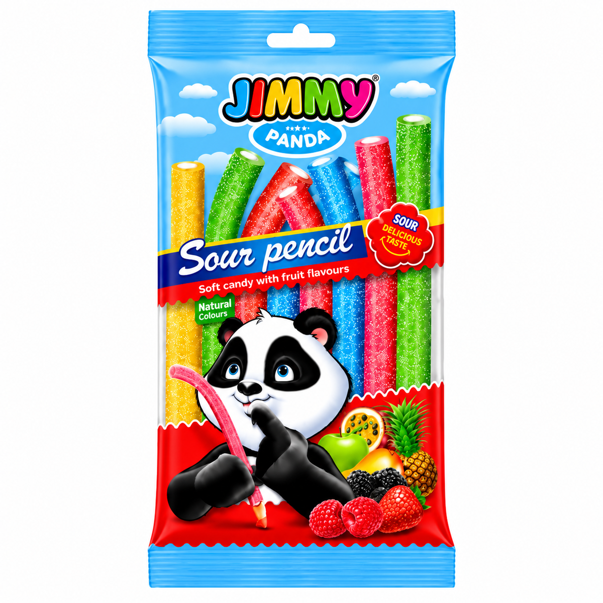 Jimmy Assorted Sour Pencils – Box of 12