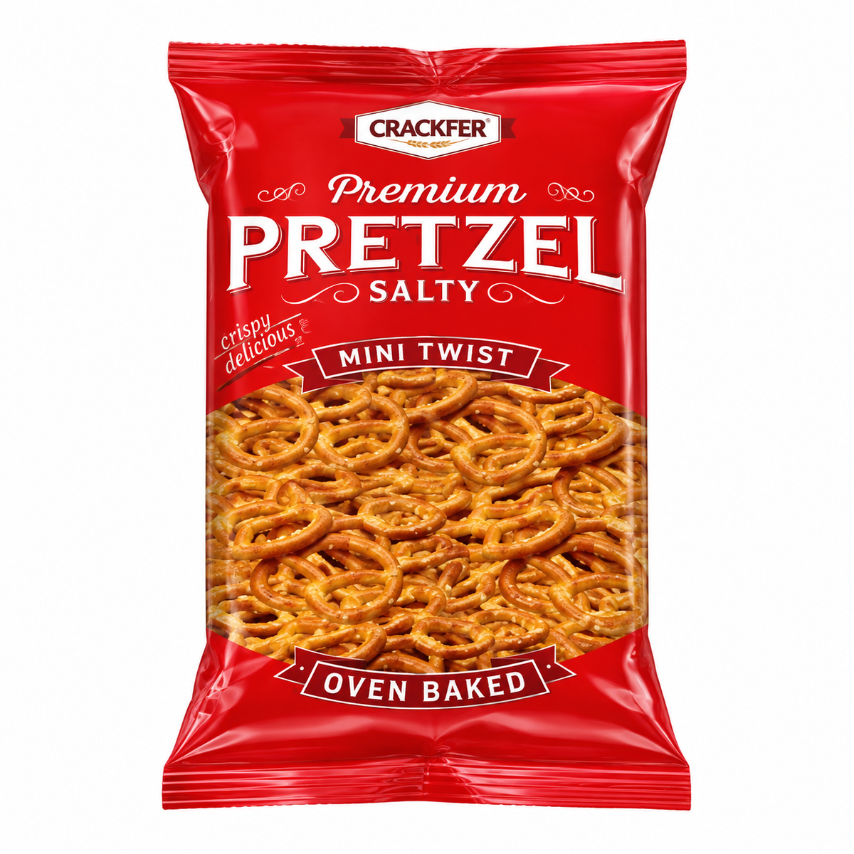Pretzel Cracker Salty Twist 200g