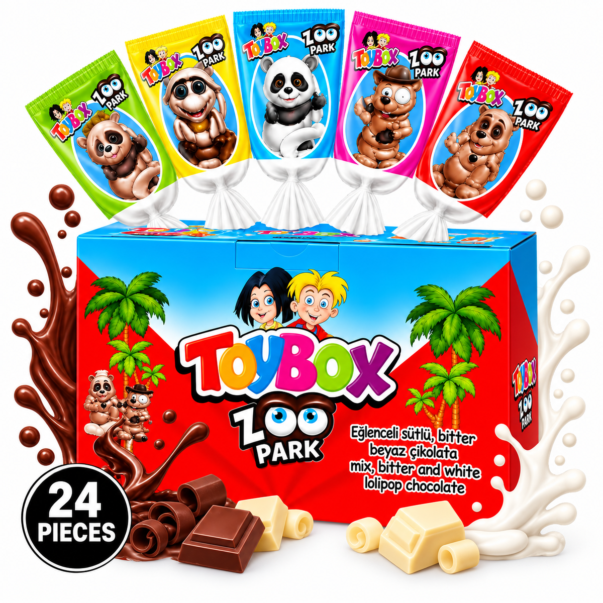 Zoopark Chocolate – Box of 24