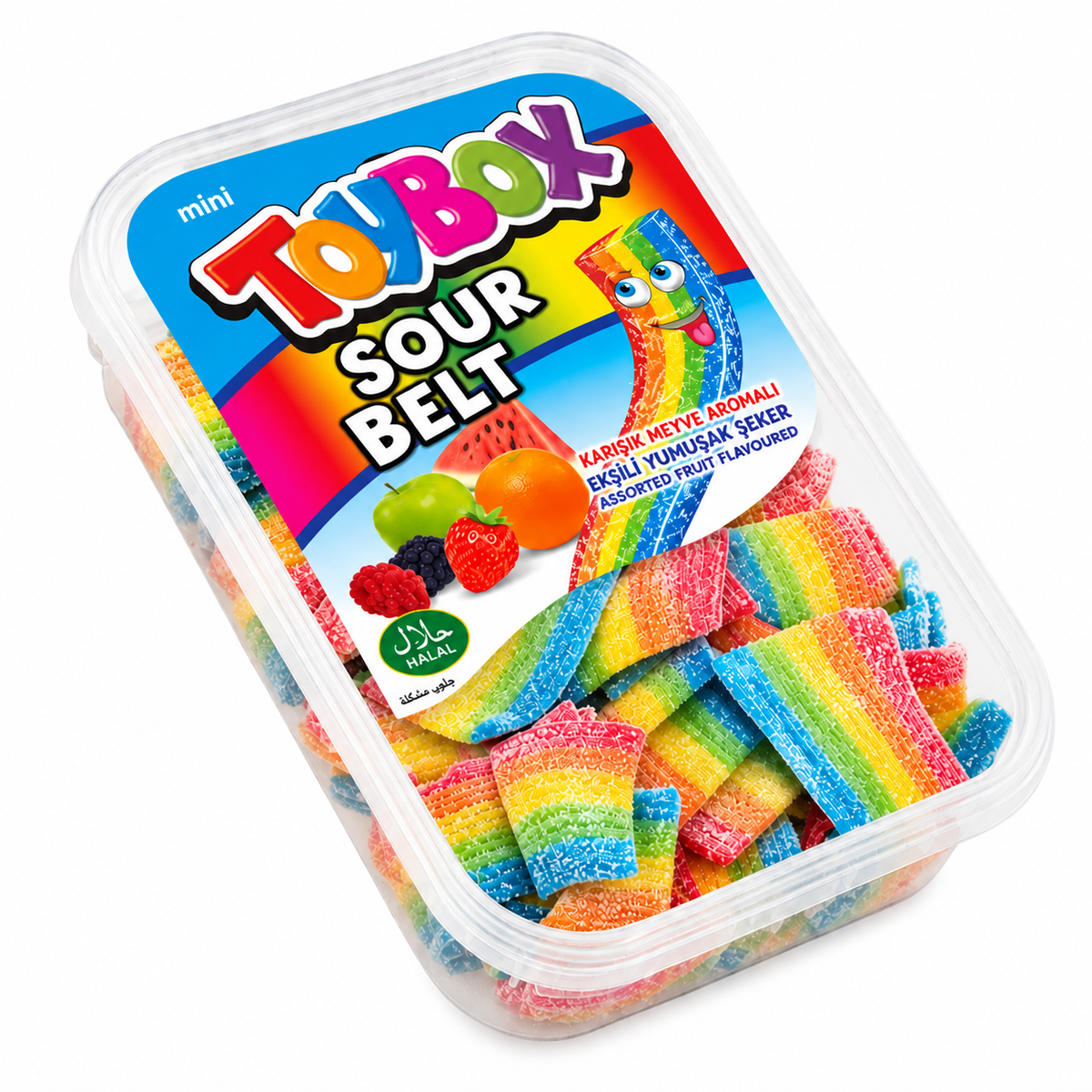 Toybox Sour Belt Licorice Mix 200g
