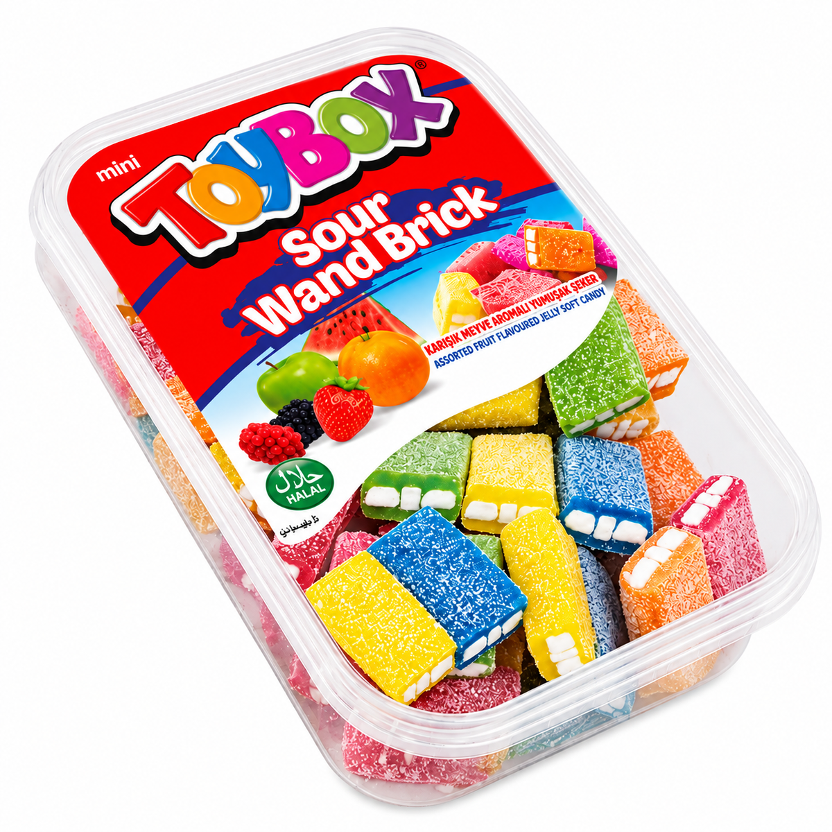 Toybox Wand Brick Licorice Mix 200g