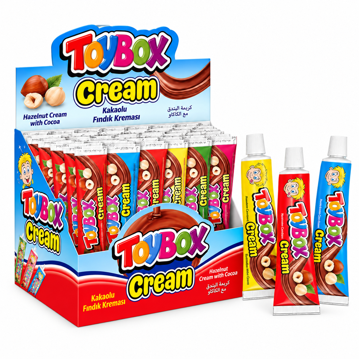 Toybox Cream Boy – Box of 24